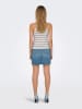 ONLY Top "Gemma" wit/blauw