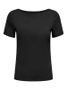 ONLY Shirt "Live" in Schwarz