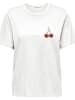 ONLY Shirt "Kita" in Weiß