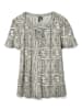 Vero Moda Bluzka w kolorze kremowo-czarnym
