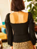 Olalook Longsleeve in Schwarz