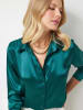Happiness Istanbul Blouse donkergroen