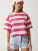 Happiness Istanbul Shirt in Weiß/ Pink