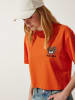 Happiness Istanbul Shirt in Orange