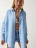 Happiness Istanbul Bluse in Hellblau
