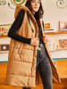 Olalook Steppweste in Beige