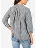 Timezone Bluse in Schwarz