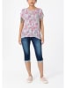 Timezone Spijkercapribroek "Enya" - slim fit - donkerblauw