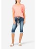 Timezone Jeans-Caprihose "Marah" - Slim fit - in Blau
