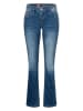 Timezone Schlag-Jeans "Lisa" - Slim fit - in Blau