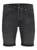 Jack & Jones Jeans-Shorts "Rick" in Schwarz