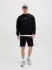 Jack & Jones Sweatshorts "Gordon" in Schwarz