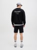 Jack & Jones Sweatshorts "Gordon" in Schwarz