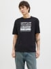 Jack & Jones Koszulka "Porto" w kolorze czarnym