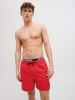 Jack & Jones Badeshorts "Maui" in Rot