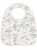 Jollein 2-delige set: slabbetjes wit/beige