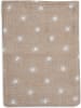 Jollein 2er-Set: Waschlappen in Beige/ Weiß