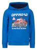 Salt and Pepper Hoodie in Blau