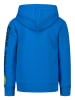 Salt and Pepper Hoodie in Blau