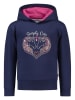 Salt and Pepper Hoodie donkerblauw