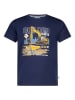 Salt and Pepper Shirt donkerblauw