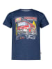 Salt and Pepper Shirt donkerblauw