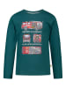 Salt and Pepper Longsleeve in Dunkelgrün
