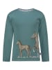 Salt and Pepper Longsleeve in Petrol