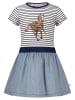 Salt and Pepper Jurk blauw
