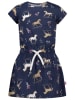Salt and Pepper Kleid in Dunkelblau