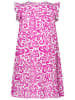 Salt and Pepper Kleid in Weiß/ Pink