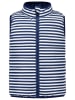 Salt and Pepper Omkeerbare doorgestikte bodywarmer donkerblauw/wit