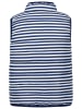 Salt and Pepper Omkeerbare doorgestikte bodywarmer donkerblauw/wit