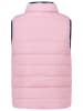 Salt and Pepper Doorgestikte bodywarmer lichtroze