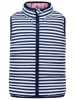 Salt and Pepper Omkeerbare doorgestikte bodywarmer donkerblauw/wit