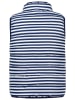 Salt and Pepper Omkeerbare doorgestikte bodywarmer donkerblauw/wit