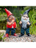 Garden Hero 2er-Set: Dekofiguren in Rot/ Schwarz - (H)36 cm