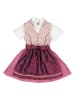 Isartrachten Dirndl in Beere/ Rosa