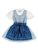 Isartrachten Dirndl in Hellblau/ Blau