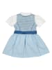 Isartrachten Dirndl in Hellblau/ Blau