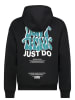 Authentic Style Hoodie in Schwarz