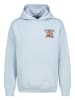 Authentic Style Hoodie in Hellblau