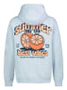 Authentic Style Hoodie in Hellblau
