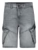 Urban Surface Jeans-Cargobermudas in Grau
