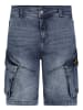 Authentic Style Jeans-Cargobermudas in Dunkelblau