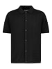 Authentic Style Strickhemd - Regular fit - in Schwarz