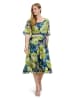 Vera Mont Jurk groen/blauw