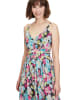 Vera Mont Kleid in Anthrazit/ Pink/ Hellblau