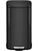 Fackelmann Pedal-Abfallsammler "London" in Schwarz - 6 l