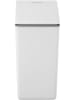 Fackelmann Touchafvalemmer "Oslo" wit - 20 l